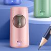 Portable Electric Sharpener For 6mm-8mm Wood Pencil Soft/Hard Charcoals Battery Operated Sharpener for Offices Home