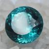 Natural Bluish Green Sapphire Loose Gemstone Montana 23.75 Ct Round September Birthday Birthstone