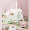 Diaper Bag Handbag Fashionable Mother and Baby Nappy Pouch One Shoulder Crossbody Bag for Bottle, Diaper Storage
