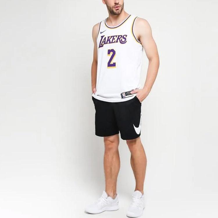 Nike NBA Basketball Jersey/Vest Los Angeles Lakers Lonzo Ball 2 White Men's AA7101-100