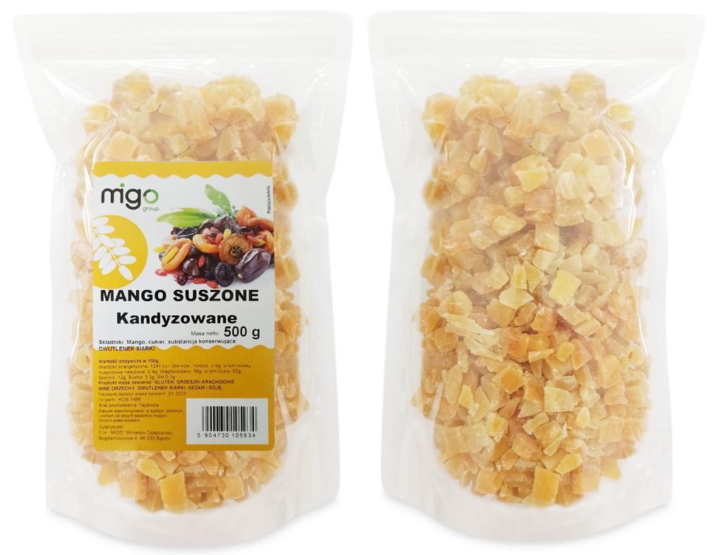 Mango Suszone (Kostka) 500G- Migogroup