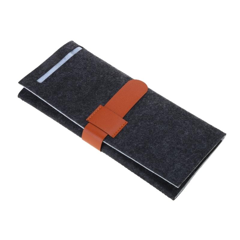 

Travel Jewelry Organizer for Case Foldable Jewelry Roll Storage Bag for Necklace Earrings Rings Bracelet Storage Gifts 1 чорний