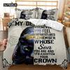 Letter Quilt Cover Package Letter Motivational Words To Son Letter Sleep Bedding Package Bedclothes Full Size Queen Dimension King Dimension Polyester
