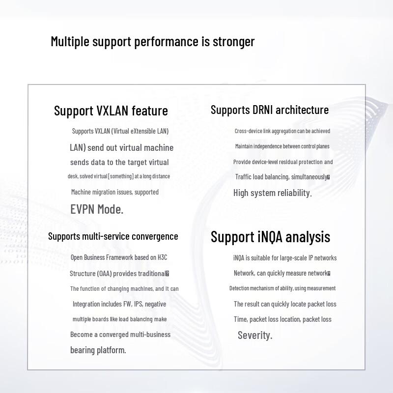 H3C S5500 Series Enterprise Core Network Switches