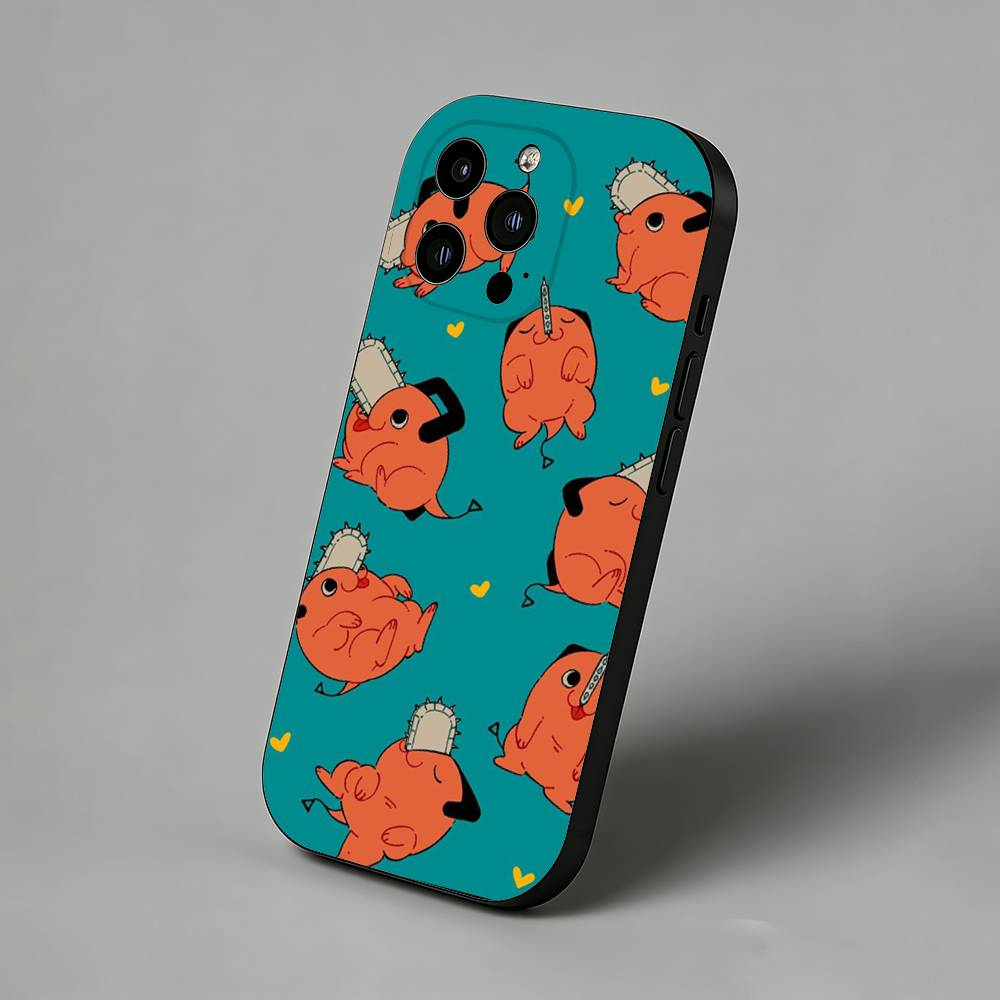 

Anime C-Chainsaw Phone Case for iPhone 17 Air 16 Pro Max 16e 15 Plus 14 13 Mini 12 11 Back Cover iPhone13PRO