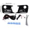 Daytime Running Light Fog Lamp Bezels for STI 18-21 Replace 57731VA390