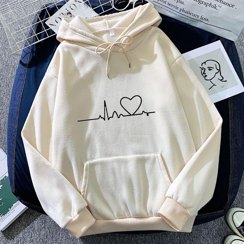 2024 New Fashion Plush Printed Pulover Pulover cu glugă pentru femei