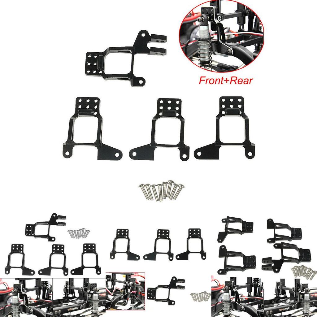 Premium Aluminum Front And Rear Shock Tower Hoops For Traxxas Trx-4 1/10 Rc Crawler Toy