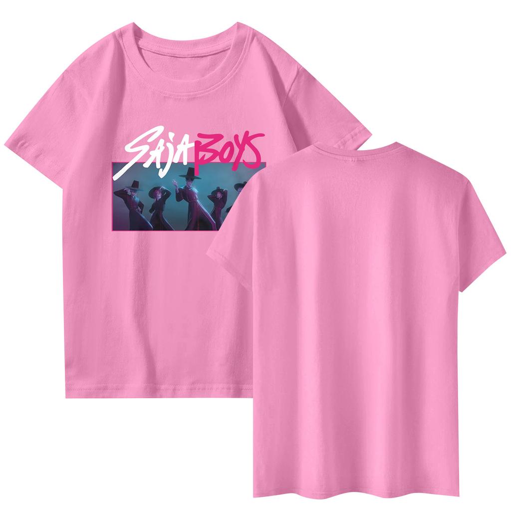 Fashionable Round Neck Short Sleeve Work Clothes Printed Tops For Womens Summer Tops