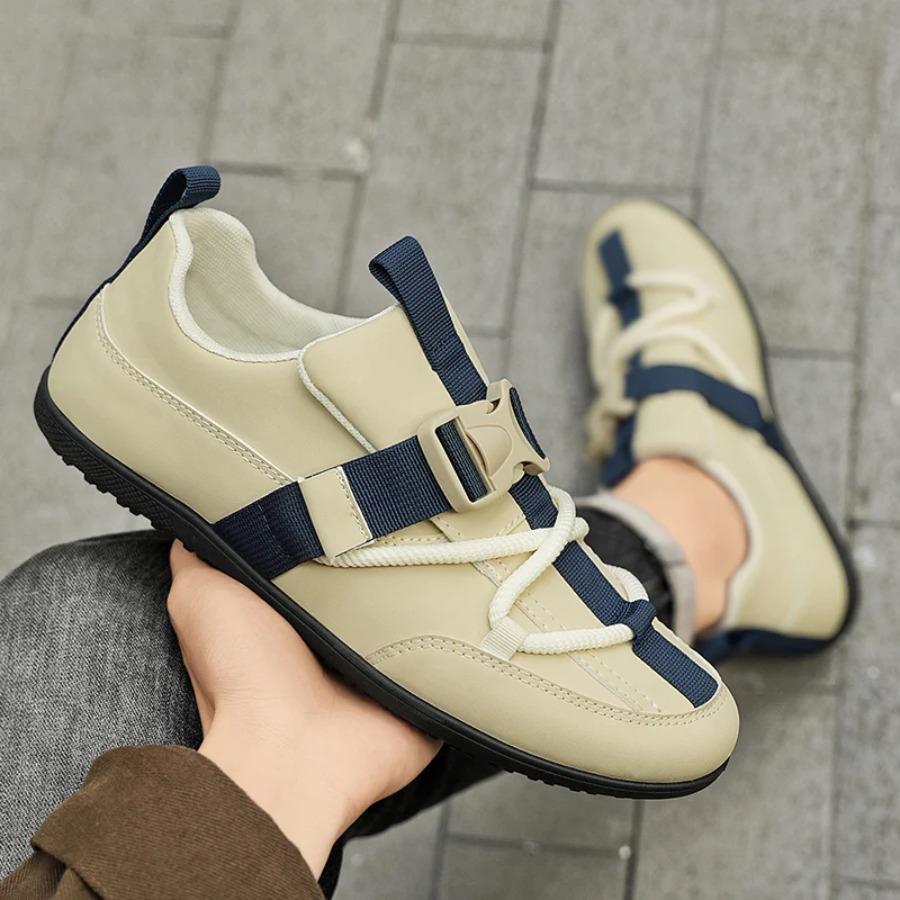 Męskie płaskie, wygodne, modne, antypoślizgowe i sportowe buty casualowe, oddychające mokasyny w dużych rozmiarach, designerskie tênis 2025