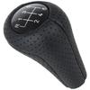BMW E34 E36 E38 E39 E46 E60 E61 E87 E90 X3 X5 Gear Shift Knob BLACK PERFORATED LEATHER 6 SPEED
