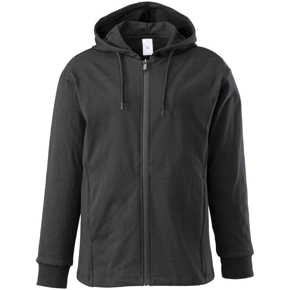 Mizuno For Outdoor and Sports Women's Water-Repellent Hoodie, C2JC2351, Black,