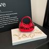 Summer Acrylic Solid Texture Shape Shoulder Bag New Style Sweet Women's Crossbody Bags Advanced Luxurious Daily Matching Handbag