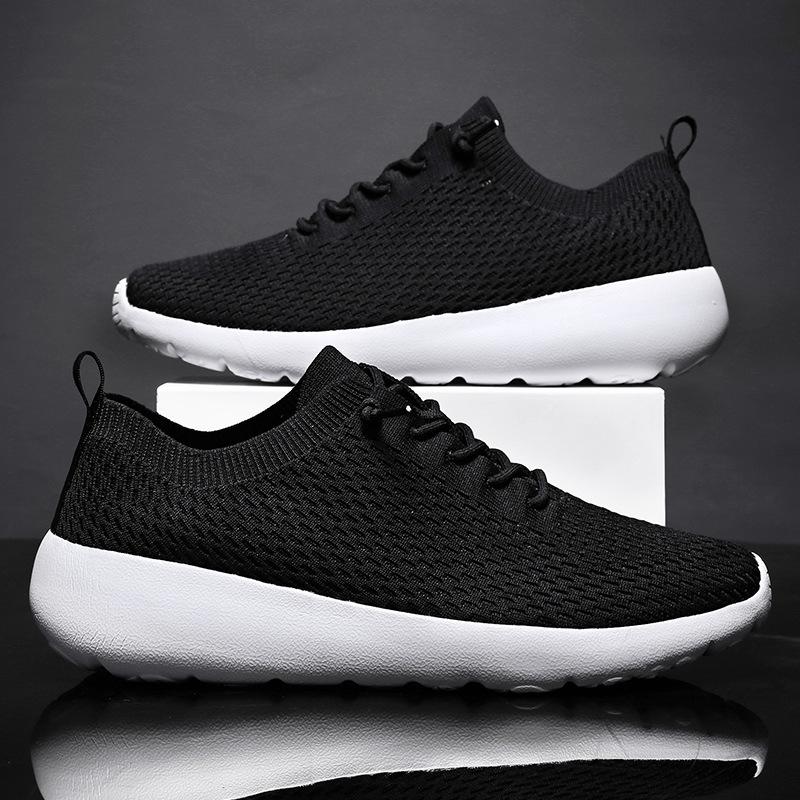 Breathable Running Shoes Men's Shoes Lightweight Casual Shoes Comfortable Shock Absorption Women's Shoes Low-top Sneakers
