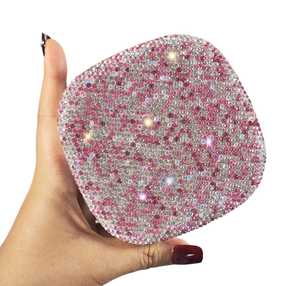 

Блестящий Портативный Органайзер для Ювелирных Изделий Креативная Коробка для Хранения Колец Для Женщин Девушек