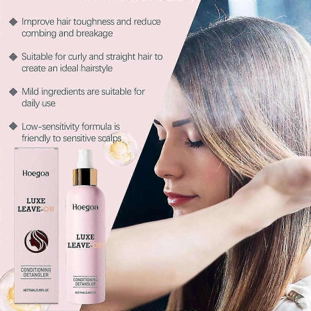 Nourishing Leave-In Conditioner for Anti-Frizz, Moisture Lock & Easy Styling