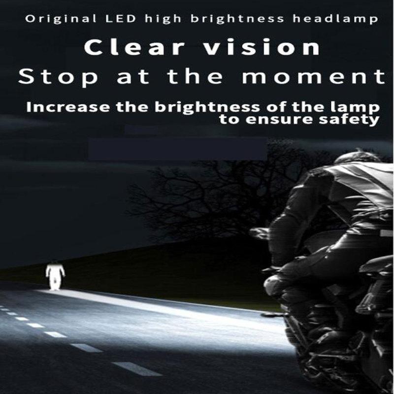 PX15D BA20D moto Led Motorcycle Headlight Bulbs CSP lens Moto 6000LM Hi Lo Lamp Scooter Accessories