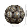 Construction Crane Emblem Round Football Size 5 Adult Ball Suitable for Training Matches and Outdoor Team.