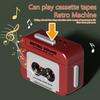 Portable Vintage Cassette Recorder Keychain Can Record And Music Funny Recorder Keyring Bag Pendant Decorations For Couple Gifts