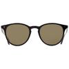 Garrett Leight Manzanita Sun Green Oval Unisex Sonnenbrille 2151 Bk Grn 50
