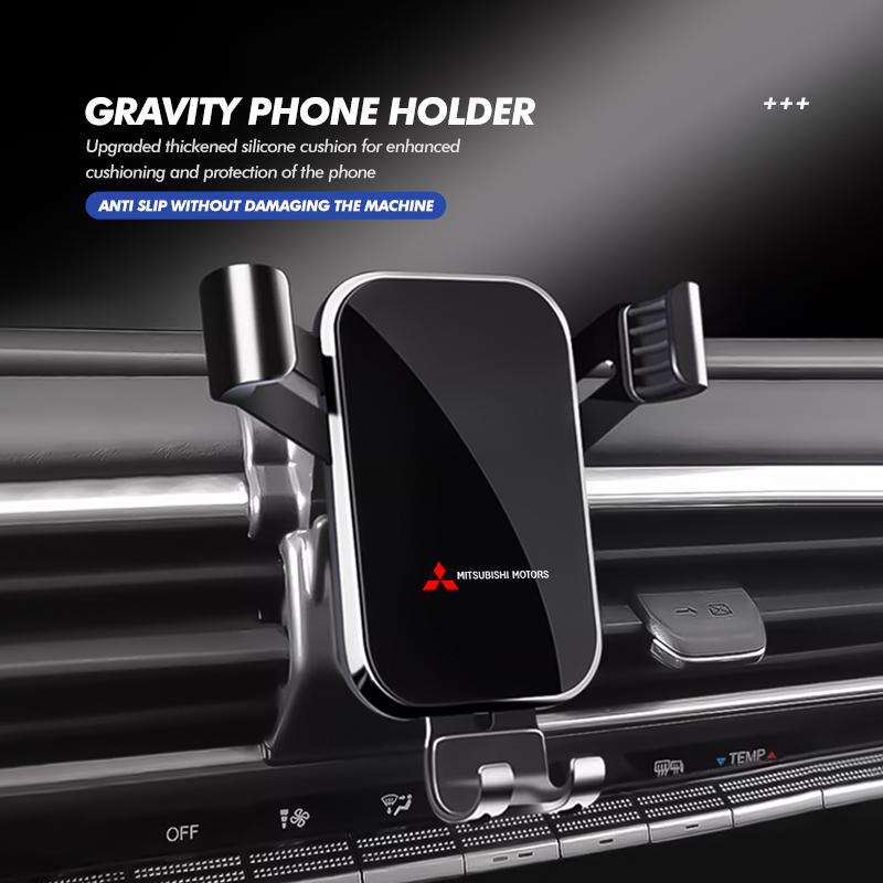 For Mitsubishi Car Phone Holder Air Vent Mobile GPS Stand Smartphone Support Outlander Lancer Eclipse Mirage Xpander Attrage NQ4