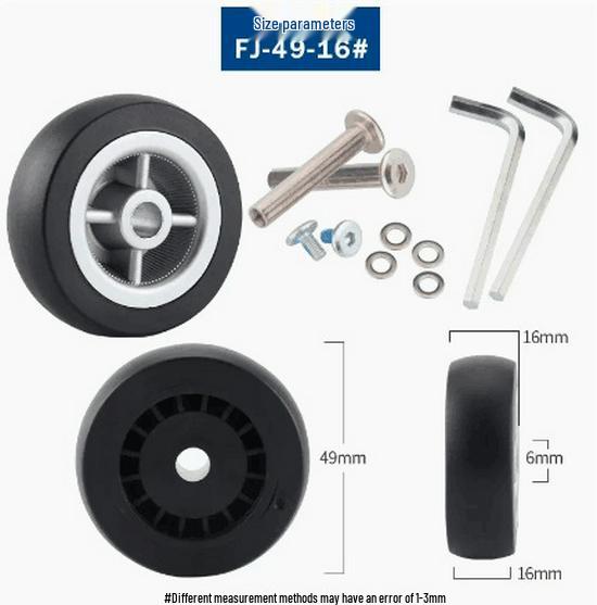 2024 Versatile Travel Suitcase with Universal Airplane Wheels