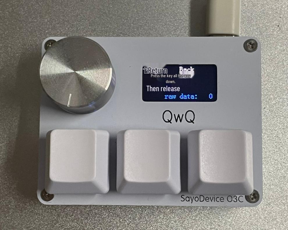 Customizable Magnetic Axis Gaming Keyboard with Knob