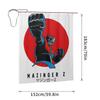 Mazinger Z Goldorak Actarus Grendizer Maske Duschvorhang Badezimmer Polyester Wasserdicht Badvorhänge Mit Haken