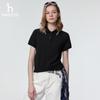HAZZYS Women's Moisture-Wicking Sun Protection Polo Shirt ASTSE0DBE06