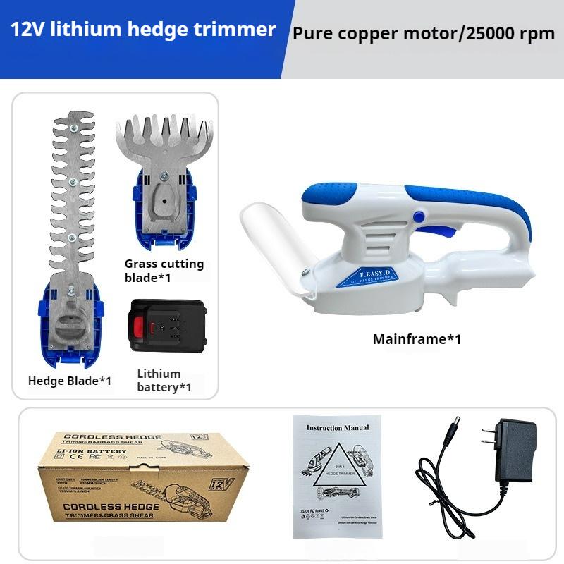 

12В 21В Электрический ручной кусторез Аккумуляторный садовый секатор 12V