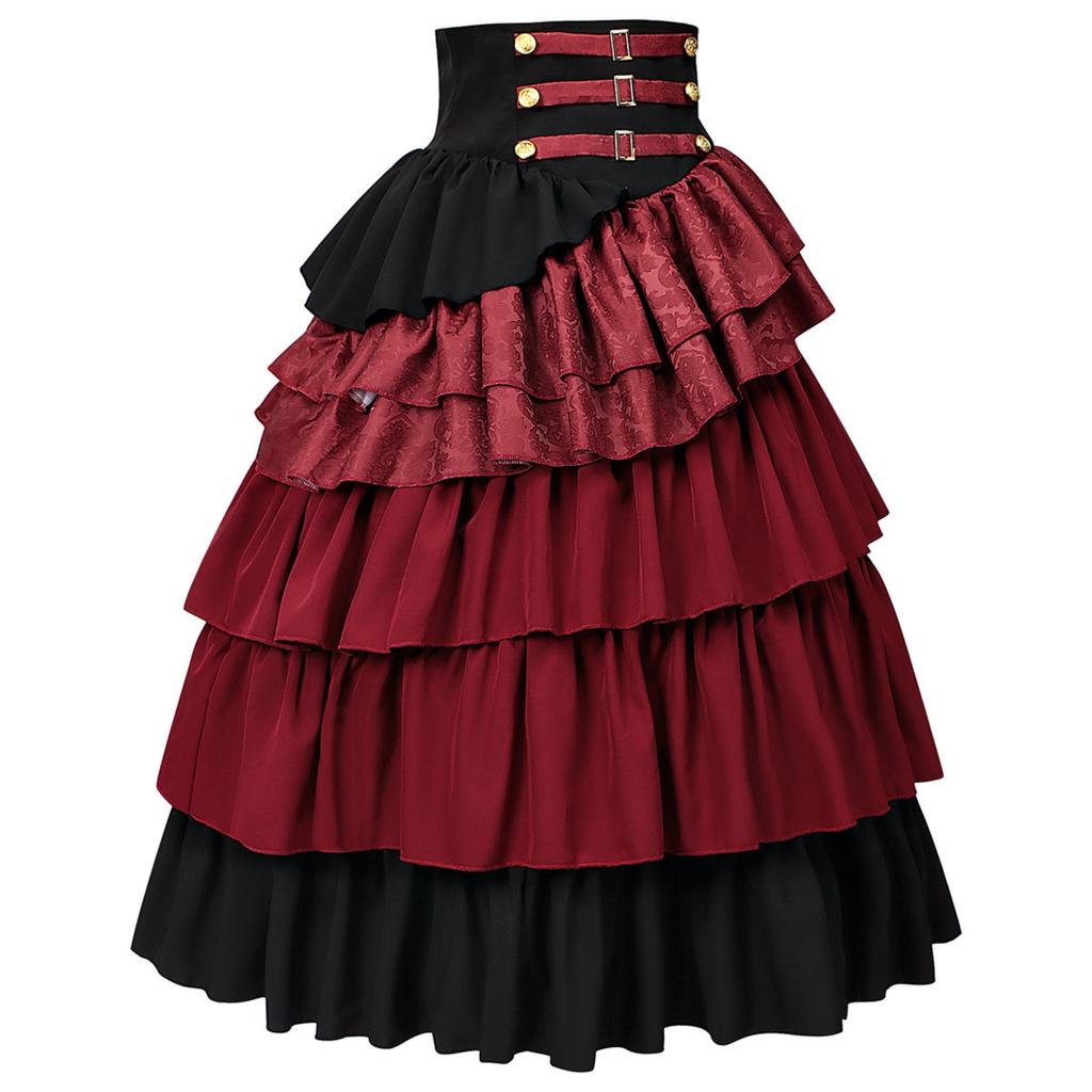 Women's Costume Dress with High Waist for Halloween