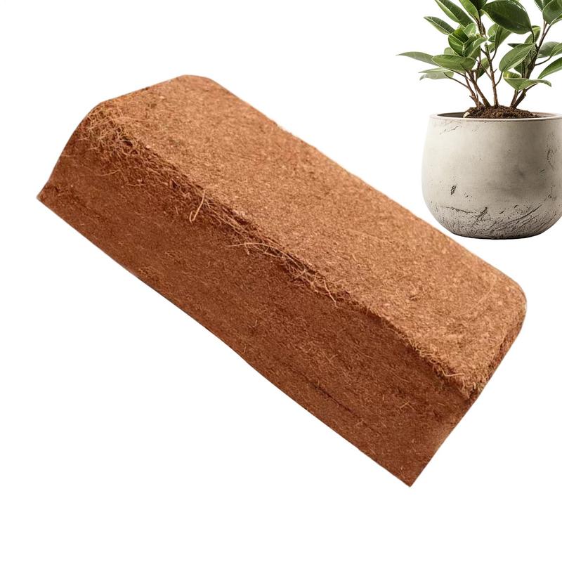Organic Compressed Coco Coir Brick Coconut Peat Plant Grow Nutritious Soil Coconut Coir Compound Fertilizer Coconut Fiber Husk China Mainland