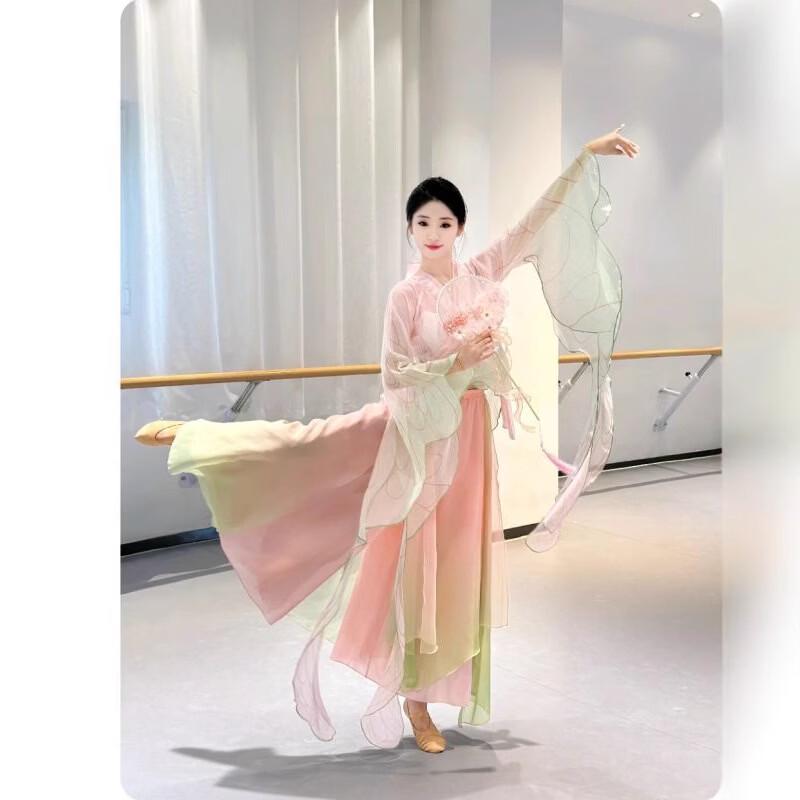 Fairy Gradient Chinese Dance Costume