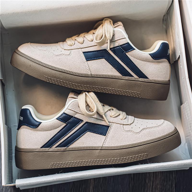 

2025 new student low-top men s shoes niche design trend sports and leisure board shoes men s B2219 39 серый