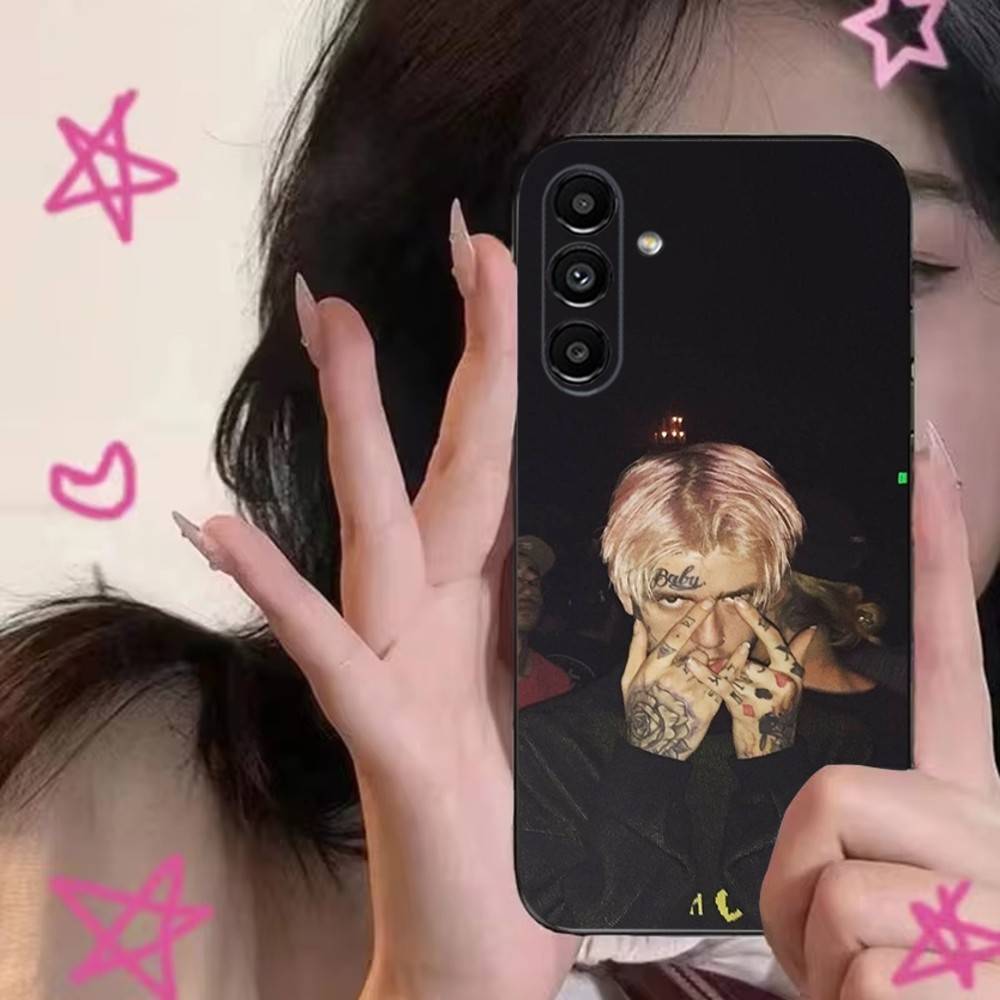 

Lil Peep Star Shopping Phone Case For Samsung S24,S21,S22,S23,S30,Ultra,S20,Plus,Fe,Lite,Note,10,9,5G Black Soft Cover Samsung S225G