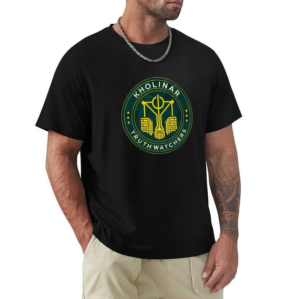 Brandon Sanderson Stormlight Archive Sports Team Style Kholinar Truthwatchers Tshirt Fashion Print Casual Short Sleeve
