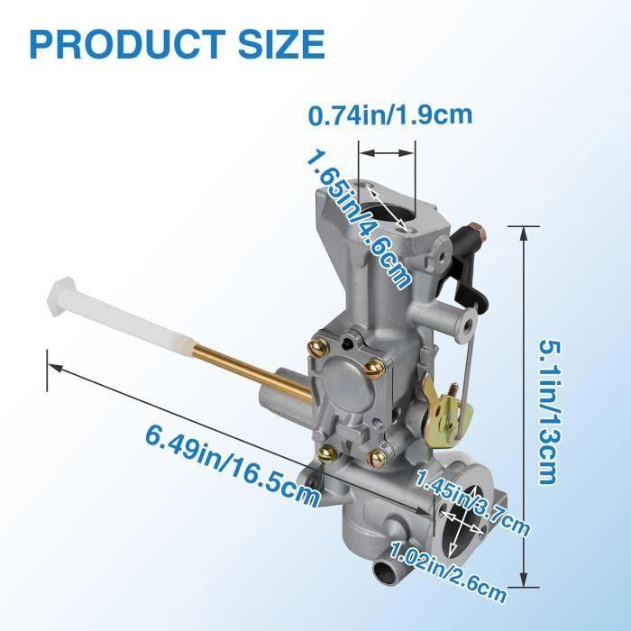 Sollon 498298 Carburetor for Briggs Stratton 692784 495951 495426 112202 112232 134202 137202 133212 130202 5hp
