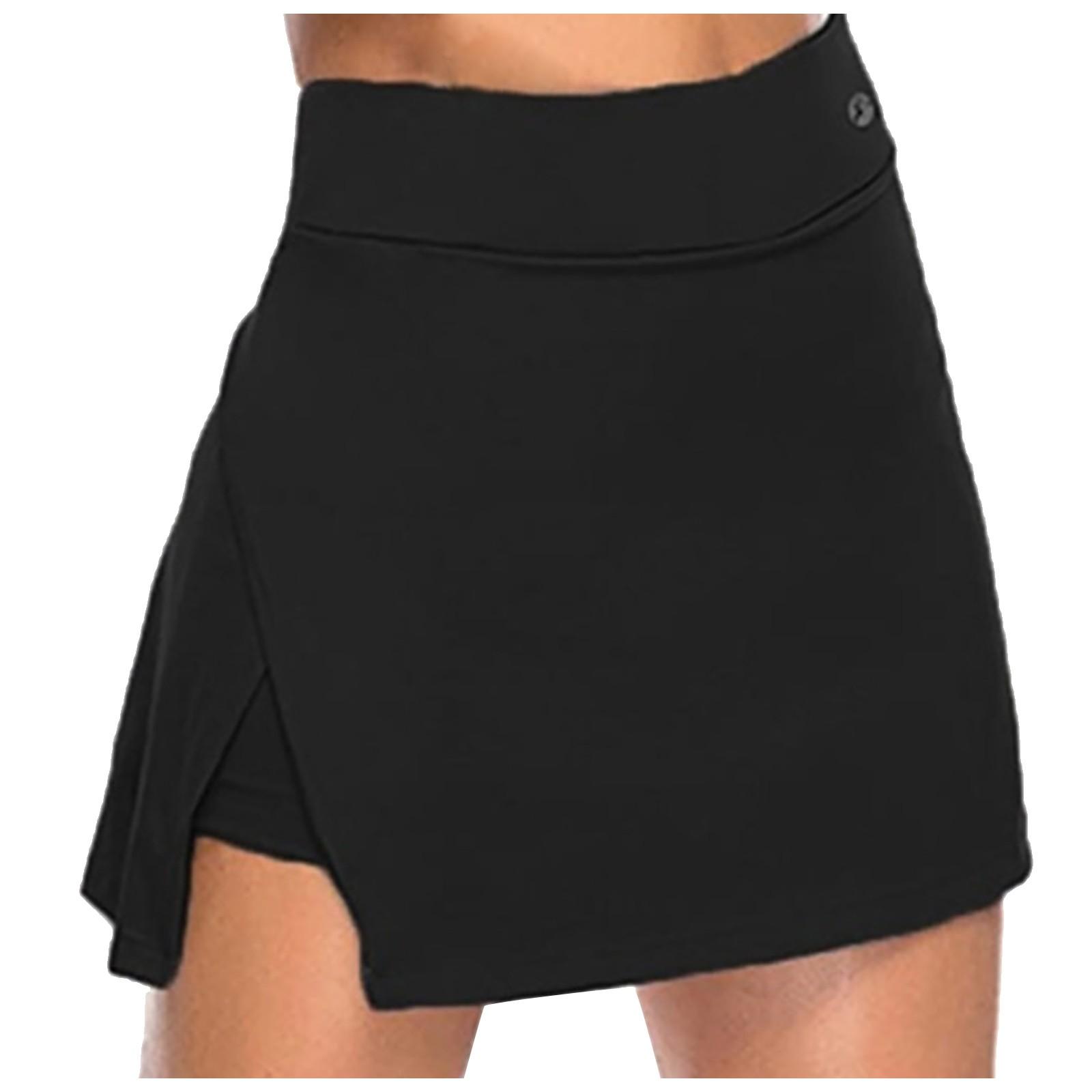 

Women s Fast Dry Tight And Elastic Fitness Color Yoga Shorts Two Piece Set S чорний