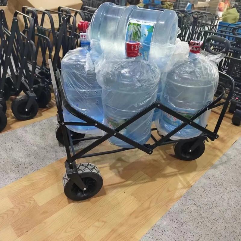 Heavy-Duty Reclining Camping Wagon