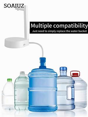 Distributore automatico di acqua da galloni con pompa dell'acqua elettrica 800mah Borraccia per pompaggio dell'acqua da tavolo ricaricabile per uso domestico con interruttore