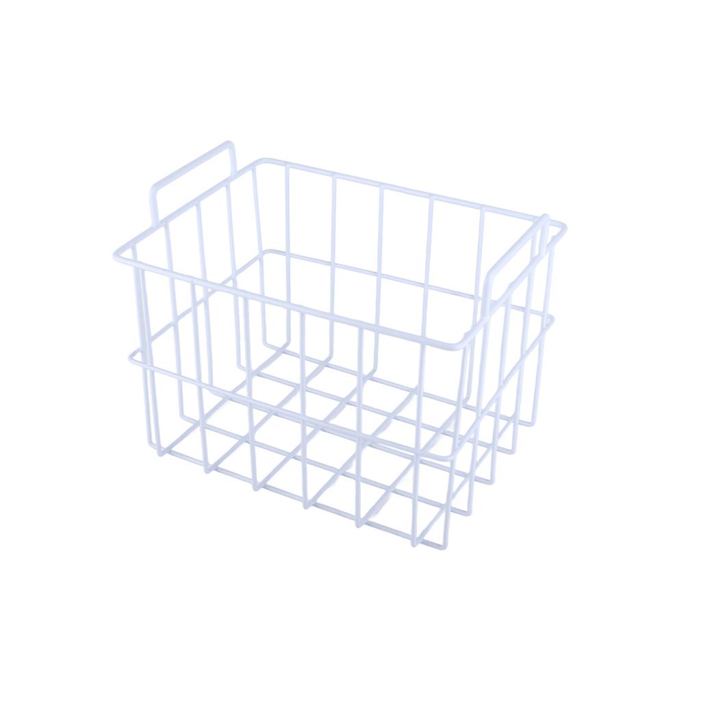Fridge   Basket Multipurpose Large Capacity Metal Wire Storage Basket for Refrigerator Bathroom Kitchen