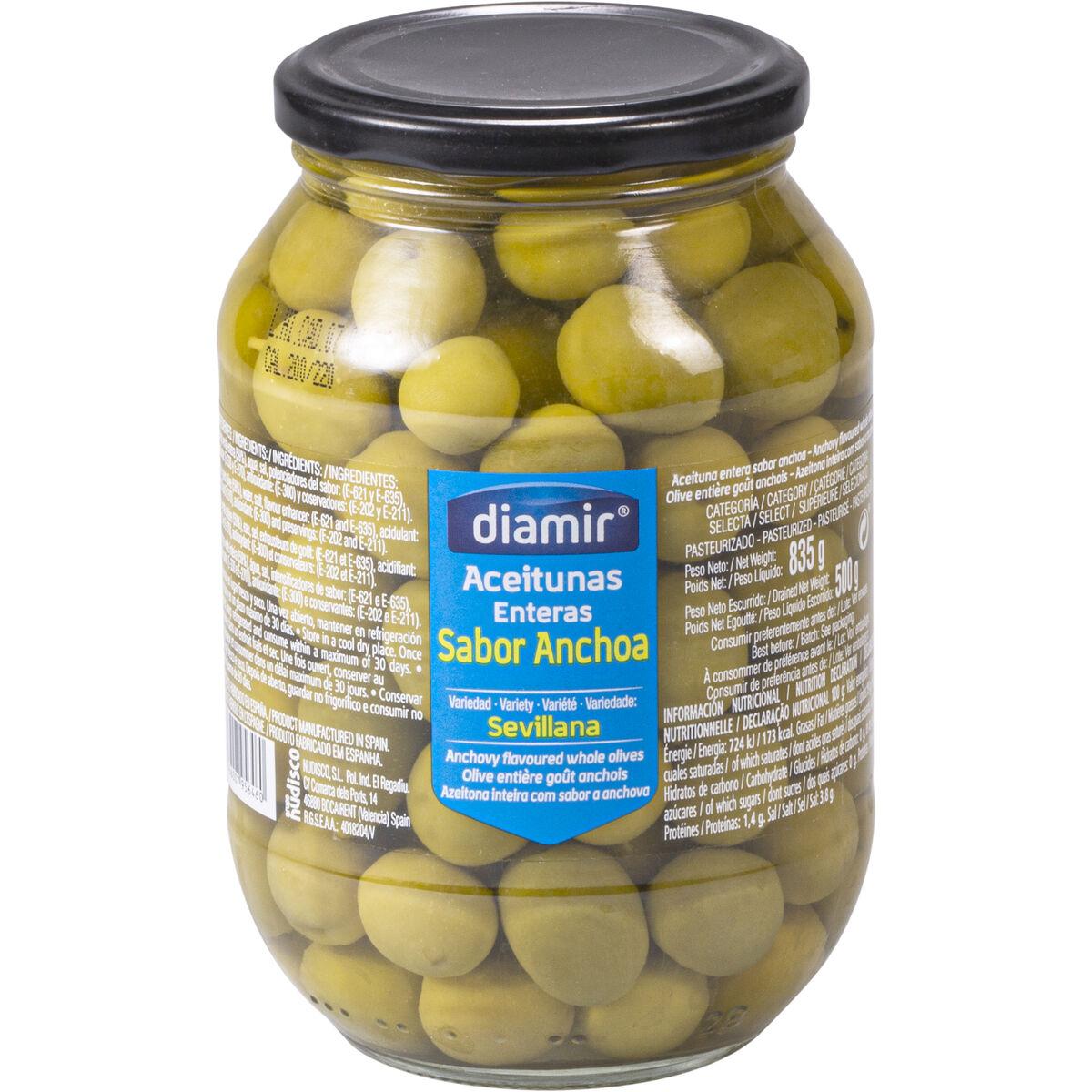 

Diamir Olives 835 ml Stuffed with anchovies