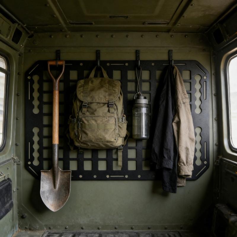 Portable Panel Storage System For Automotive Interior Space Saving Tool Organization Quick Access Mounting Solution