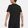 Jordan T Shirts Men's Black Crew Neck Moderate CV3420-010