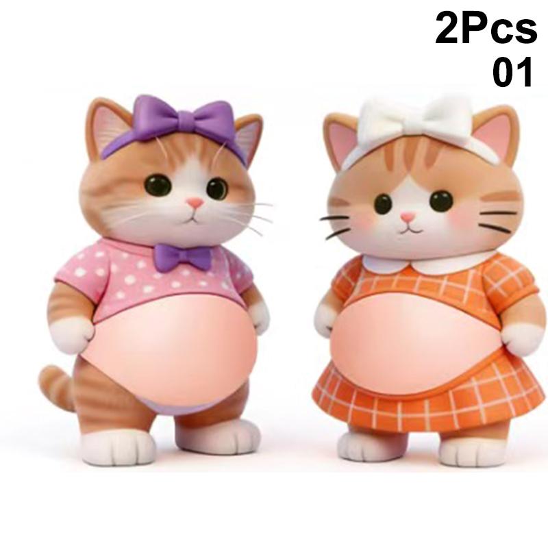 

2Pcs Cute Shiba Inu Dog Cat Belly Sticker With A Soft Pink Background Silicone Self-Adhesive Sticker For Phone Car Decoration