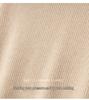 Women's Cashmere Ribbed Sleeveless Slim-Fit Pullover Sweater with Half-High Neck
