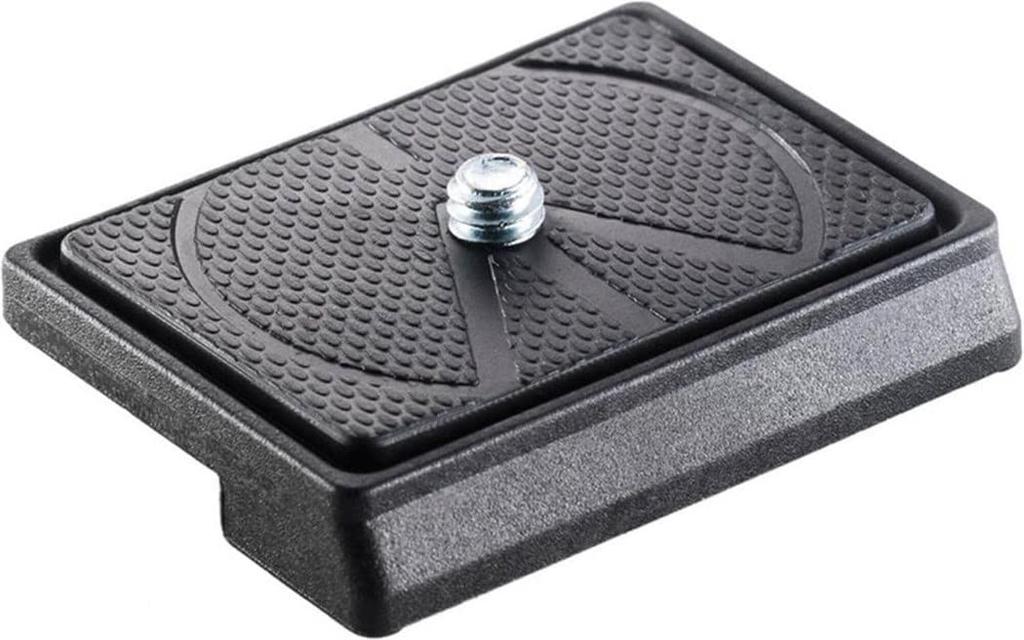 Manfrotto Lightweight Quick Release Plate, for Manfrotto tripod heads, Light Quick Shoe, Rectangular Plate, Genuine Product, 200LT-PL
