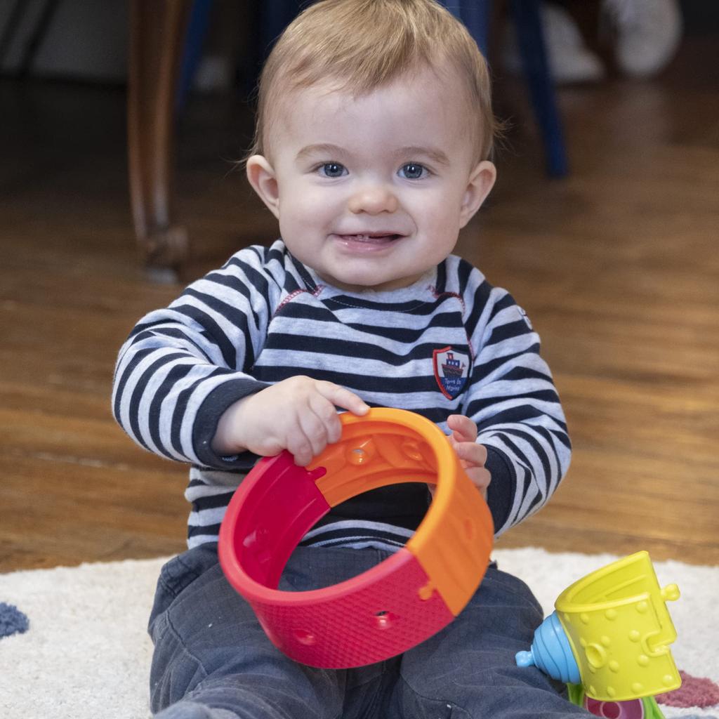 Lalaboom Babyspielzeug Baue einen 5 Bögen und 8 Authentische Bögen, Stücke, BL720,