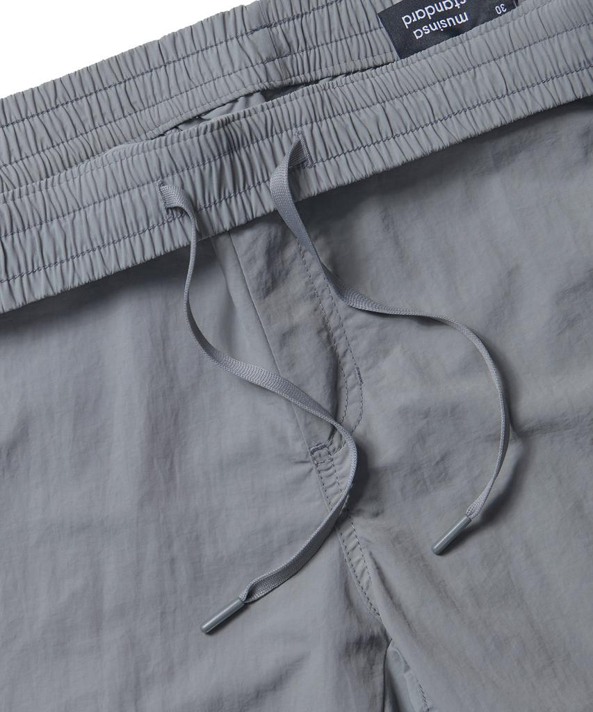MUSINSA STANDARD Nylon Banding Shorts_5.5 Inch [Light Gray]