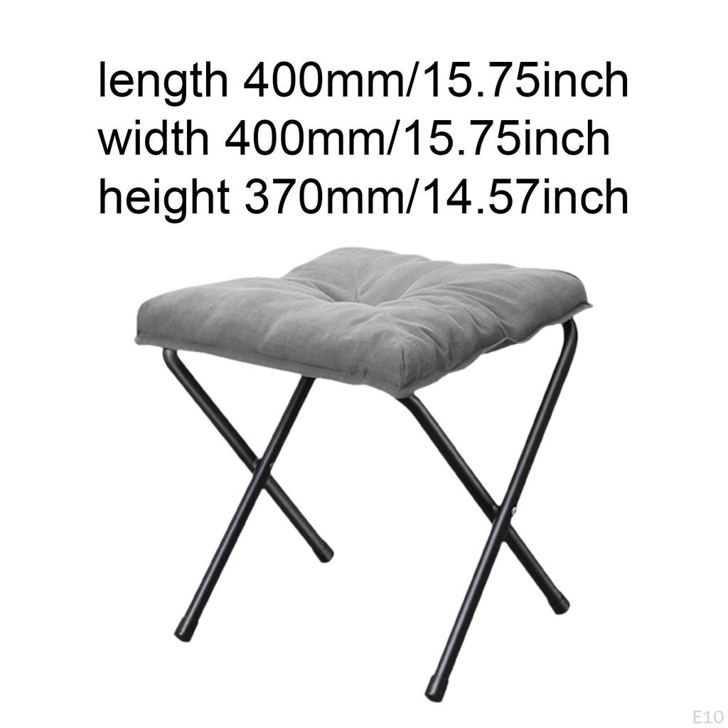 Fußhocker Campingstuhl Mehrzweckgeschenke Verschleißfest Weich Tragbar Angelsitz für Draußen